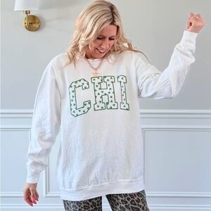 🌈🍀NWOT Comfort Colors Sweatshirt 2X🍀🌈